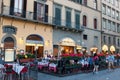 Street restaurants Royalty Free Stock Photo