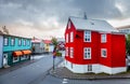 Street in Reykjavik Royalty Free Stock Photo