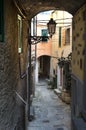 Street, Riomaggiore, Cinque Terra, Italy Royalty Free Stock Photo
