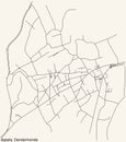 Street roads map of the APPELS COMMUNITY, DENDERMONDE