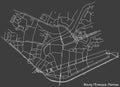 Street roads map of the BOURG-L\'ÃVESQUE SUB-QUARTER, RENNES