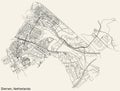 Street roads map of DIEMEN, NETHERLANDS