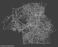 Street roads map of EINDHOVEN, NETHERLANDS