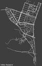 Street roads map of the HLÃÂÃÂAR DISTRICT, REYKJAVIK