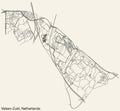 Street roads map of VELSEN-ZUID, NETHERLANDS