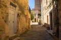 Street in Rocchette di Fazio, Tuscany