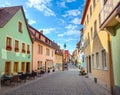 Street of a Rothenburg ob der Tauber