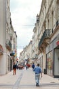 Street Rue Baudriere in Angers, France