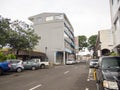 Street Rue Paul Gauguin, Papeete, Tahiti, French Polynesia Royalty Free Stock Photo