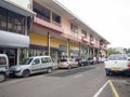 Street Rue Paul Gauguin, Papeete, Tahiti, French Polynesia Royalty Free Stock Photo