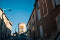 Street in Saint-Paul-de-Fenouillet, a small French town in