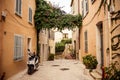 Street in Saint Tropez Royalty Free Stock Photo