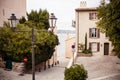 Street in Saint Tropez Royalty Free Stock Photo