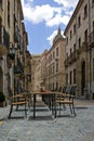 Street at Salamanca Spain Royalty Free Stock Photo