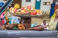 Street sale in burundi Royalty Free Stock Photo