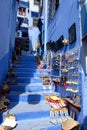 Street sale in city of Chefchaouen,Morocco