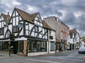 Street in Salisbury, England Royalty Free Stock Photo