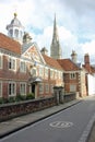 Street In Salisbury, England Royalty Free Stock Photo