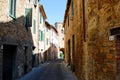 Street of San Quirico d'Orcia