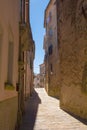 Street in Scansano in Tuscany, Italy Royalty Free Stock Photo