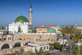 The Al Jazzar Mosque in the old city of Akko Acre, Israel.