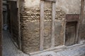 Old building under repair in the medina Royalty Free Stock Photo