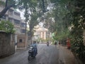 Street scene in bombay mumbai, india