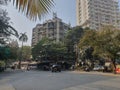 Street scene in bombay mumbai, india