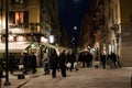 Street scene of Brera, Milan, Italy