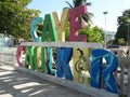 Street scene of Caye Caulker, Belize