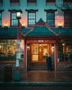 Street scene in Chinatown, Washington, District of Columbia