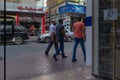 Street scene in Deira district, Dubai