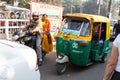 Street Scene in Delhi, India Royalty Free Stock Photo
