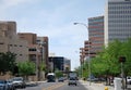 Street Scene in Downtown Albuquerque, New Mexico Royalty Free Stock Photo