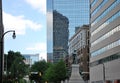 Street Scene in Downtown Atlanta, Georgia Royalty Free Stock Photo