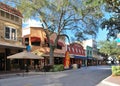 Street Scene in Downtown Bradenton at the Manatee River, Florida