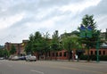 Street Scene in Downtown Chattanooga, Tennessee Royalty Free Stock Photo