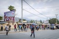 Street scene in downtown dili city in east timor leste Royalty Free Stock Photo