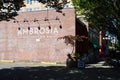 Street Scene in Downtown Eugene in Summer, Oregon Royalty Free Stock Photo