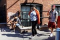 Street scene in Dumbo, Brooklyn