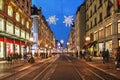 Street scene in Geneva, Switzerland