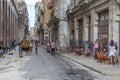 Street scene, Havana, Cuba Royalty Free Stock Photo