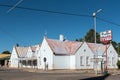 Street scene, with an historic building, in Barkly-East