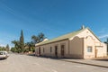 Street scene, with historic buildings, in Hanover in the Karoo