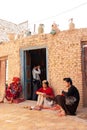 Street scene in Kashgar, Xinjiang, China