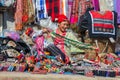 Street scene with local Hmong people