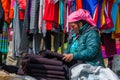 Street scene with local Hmong people