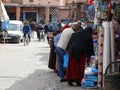 Street scene. Marrakesh. Morocco. Royalty Free Stock Photo