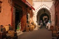 Street scene. Marrakesh. Morocco Royalty Free Stock Photo