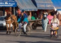 Street Scene in Marrakesh, Morocco